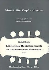 Rudolf Lück Notenblätter Münchner Residenzmusik
