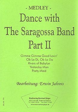  Notenblätter Dance with the Saragossa-Band Vol.2