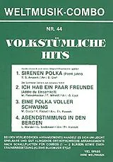  Notenblätter Volkstümliche Hitsfür Combo