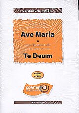  Notenblätter Ave Maria und Te Deum für Gesang