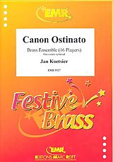 Jan Koetsier Notenblätter Canon ostinato for brass ensemble