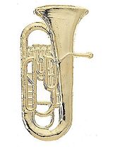  Instrumente+Zubehör Pin Euphonium