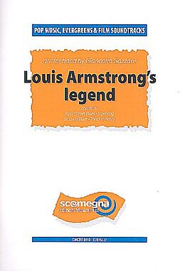  Notenblätter Louis Armstrongs Legendfür Blasorchester