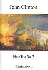 John Clinton Notenblätter Trio Nr.2 op.9 für 3 Flöten