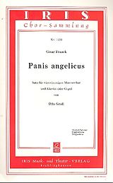César Franck Notenblätter Panis angelicus für Männerchor