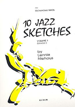 Lennie Niehaus Notenblätter 10 Jazz Sketches vol.1