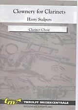 Harry Stalpers Notenblätter Clownery for Clarinets