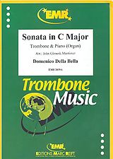 Domenico dalla Bella Notenblätter Sonata in C Major for trombone