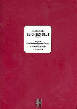 Johann (Sohn) Strauss Notenblätter Leichtes Blut für Flöte, Klarinette, Trompete
