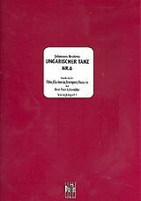 Johannes Brahms Notenblätter Ungarischer Tanz Nr.6 für Flöte, Klarinette
