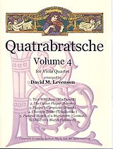  Notenblätter Quatrabrasche vol.4 for 4 violas