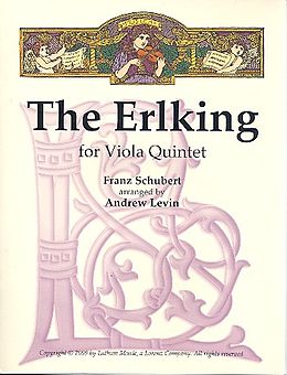 Franz Schubert Notenblätter The Erlking for 5 violas