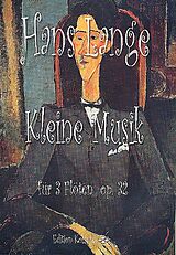 Hans Lange Notenblätter Kleine Musik op.32