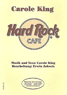 Carole King Notenblätter Hard Rock Café