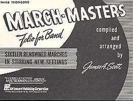  Notenblätter March-Mastersfor band
