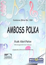 Albert Parlow Notenblätter Amboss-Polka für 2 Konzertzithern