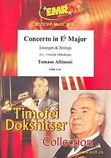 Tomaso Albinoni Notenblätter Konzert Es-Dur für Trompete in b oder c