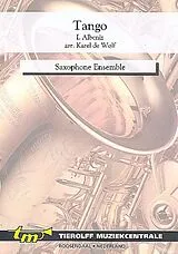 Isaac Manuel Albéniz Notenblätter Tango für 6 Saxophone (SAATTBar)