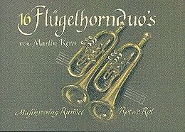 Martin Kern Notenblätter 16 Flügelhornduos Band 1