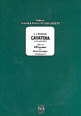 Ludwig van Beethoven Notenblätter Cavatina aus dem Streichquartett op.130