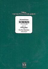Johannes Brahms Notenblätter Scherzo aus dem Klavierquintett op.34