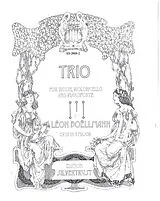 Léon Boellmann Notenblätter Trio G major op.19