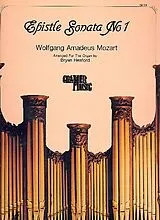 Wolfgang Amadeus Mozart Notenblätter Epistle Sonata KV67 no.1