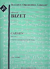 Georges Bizet Notenblätter Carmen Suite no.2