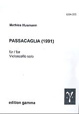 Mathias Husmann Notenblätter Passacaglia für Violoncello