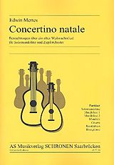 Edwin Mertes Notenblätter Concertino natale für Mandoline und