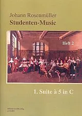Johann Rosenmüller Notenblätter Studenten-Music Band 2 (Nr.8-15)