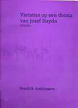 Hendrik Andriessen Notenblätter Variations on a Theme by Josef Haydn