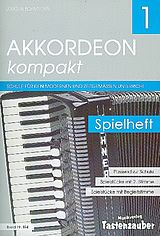Jürgen Schmieder Notenblätter Akkordeon kompakt Band 1 - Spielheft