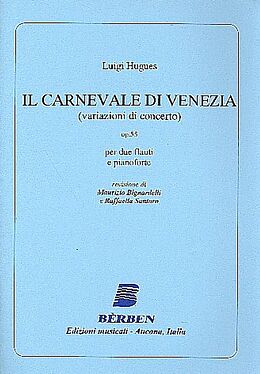 Louis Hugues Notenblätter Il carnevale di Venezia op.55