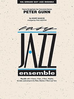 Henry Mancini Notenblätter Peter Gunnfor easy jazz ensemble