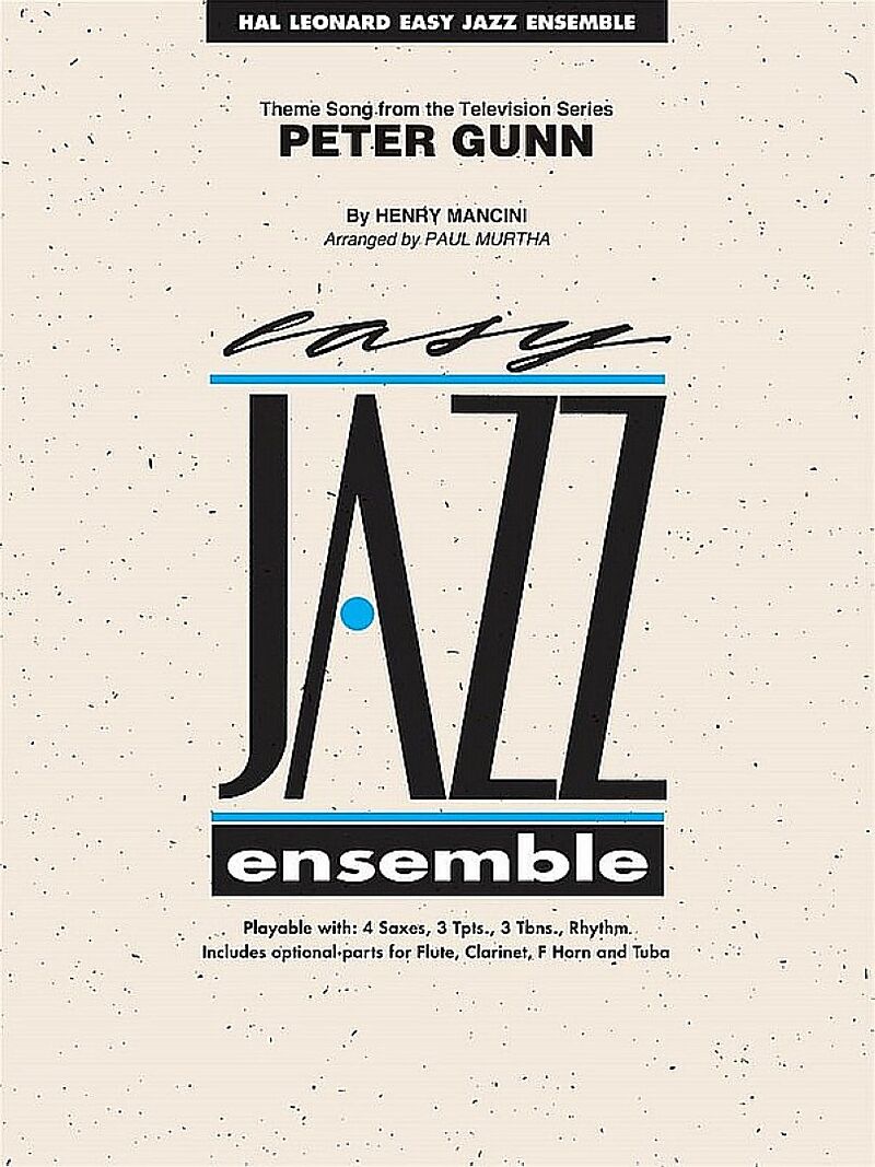 Peter Gunnfor easy jazz ensemble