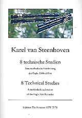 Karel van Steenhoven Notenblätter 8 technische Studien