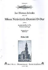 Jan Dismas Zelenka Notenblätter Missa Nativitatis Domini D-Dur