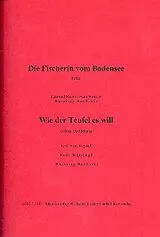  Notenblätter Die Fischerin vom Bodensee und Wie der