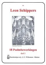 Leen Schippers Notenblätter 18 Psalmbewerkingen vol.1 voor orgel