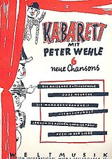Peter Wehle Notenblätter Kabarett mit Peter Wehlefür Gesang und