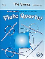 Bill Holcombe Notenblätter The Swing for 4 flutes and piano