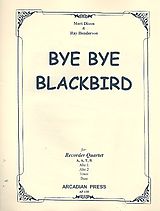 Ray Henderson Notenblätter Bye Bye Blackbird