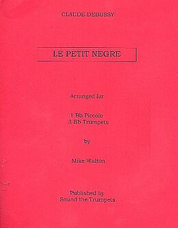 Claude Debussy Notenblätter Le petite nègre