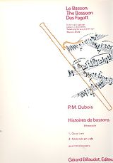 Pierre Max Dubois Notenblätter Histoire de bassons pour 3 bassons