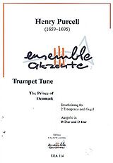 Henry Purcell Notenblätter Trumpet Tune (Version in B- und D-Dur)