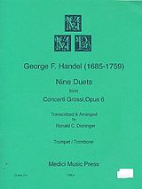 Georg Friedrich Händel Notenblätter 9 Duets from Concerti grossi op.6