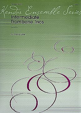 David Uber Notenblätter 20 intermediate Trombone Trios