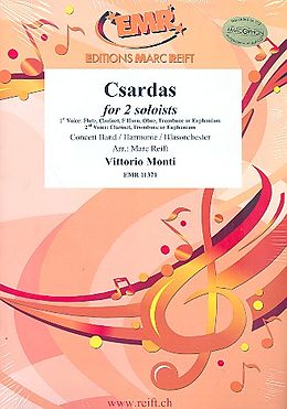 Vittorio Monti Notenblätter Czardas für 2 Solo-Instrumente und