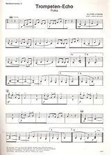 Slavko Avsenik Notenblätter Trompeten-Echo für 1-4 Handharmonikas